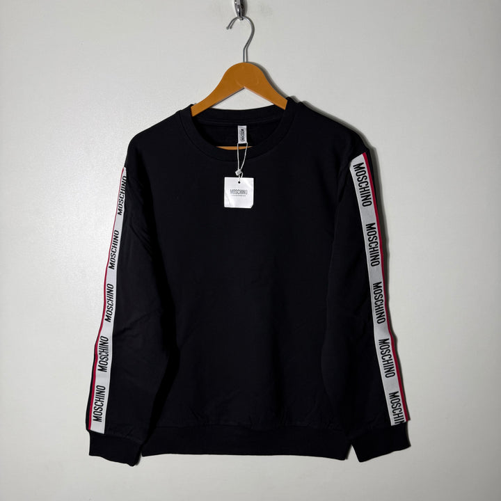 MOSCHINO SWEATSHIRT BRAND NEW INNER FLEECE BLACK COLOUR