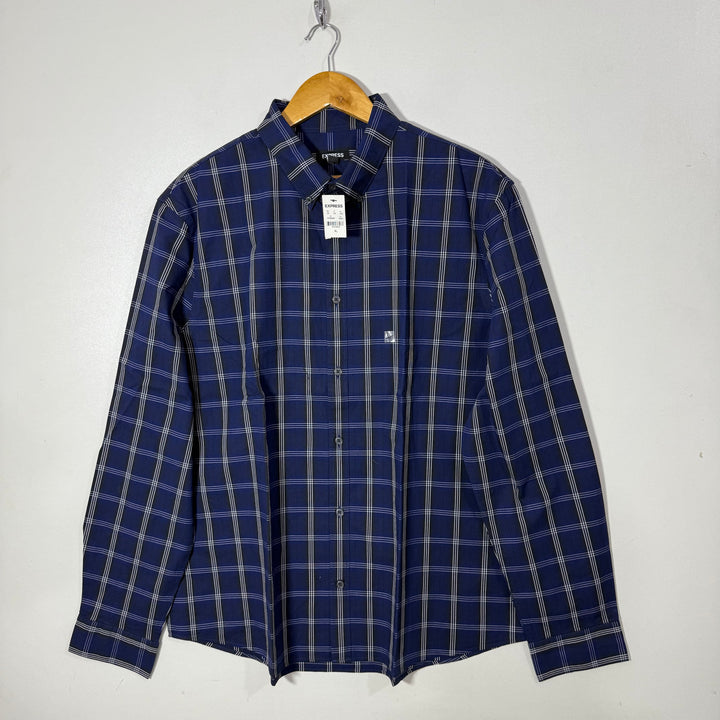 EXPRESS BUTTON DOWN CASUAL COTTON SHIRT BRAND NEW