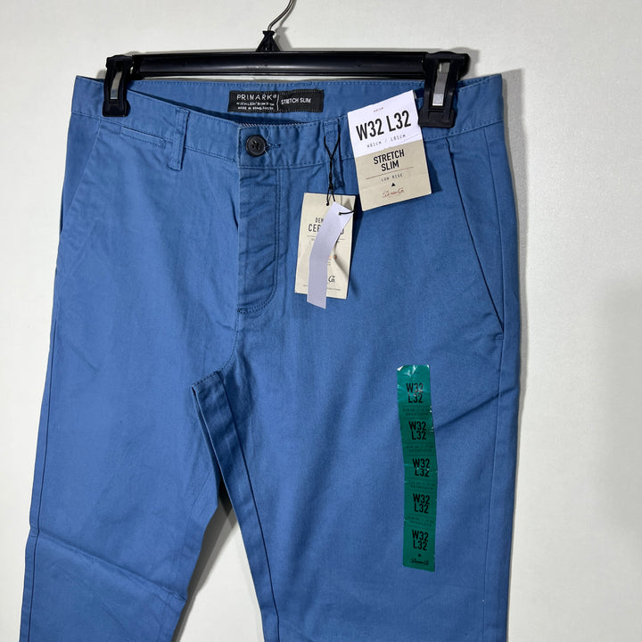 PRIMARK SLIM FIT COTTON CHINO PANT BRAND NEW WITH STRETCH