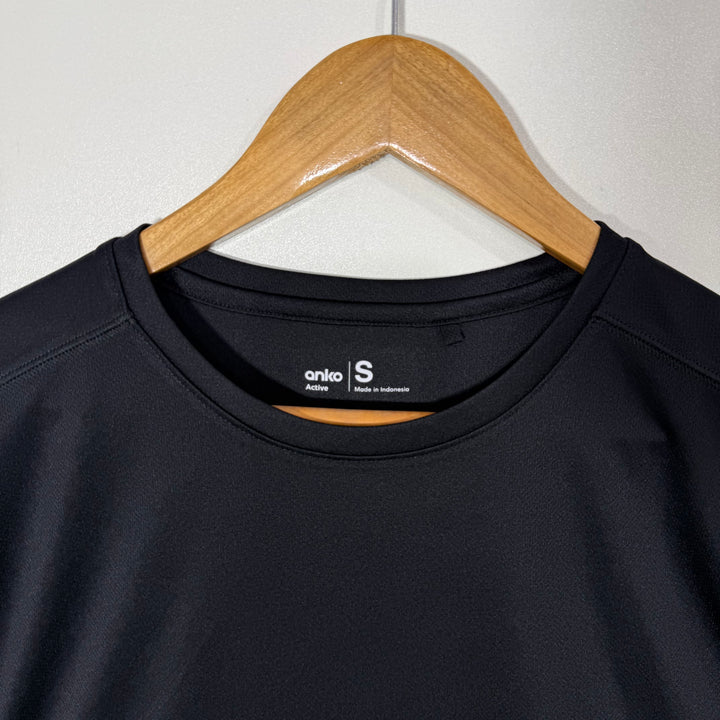 ANKO ACTIVE SPORT TSHIRT BLACK COLOUR
