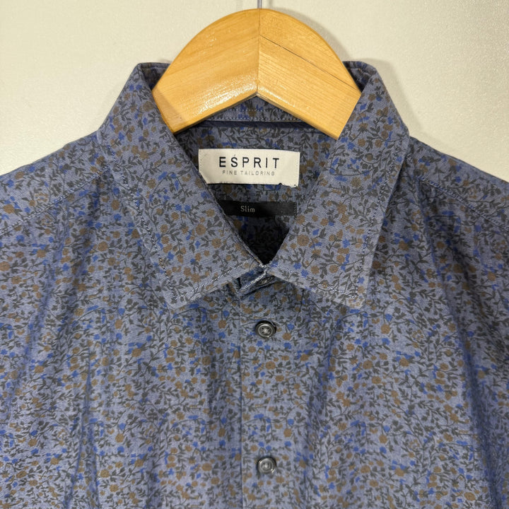 WLESPRIT SLIM FIT CASUAL COTTON SHIRT