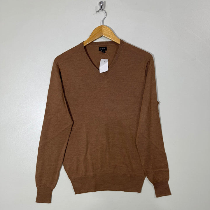 J CREW V NECK MERINO WOOL SWEATER BRAND NEW