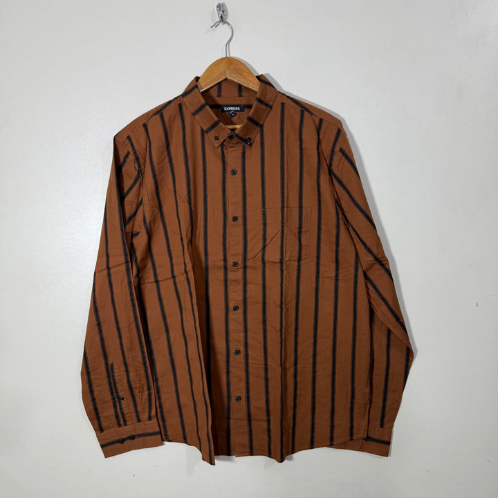 EXPRESS BUTTON DOWN CASUAL COTTON SHIRT