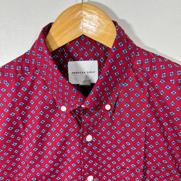 AMERICAN EAGLE BUTTON DOWN CASUAL COTTON SHIRT BRAND NEW