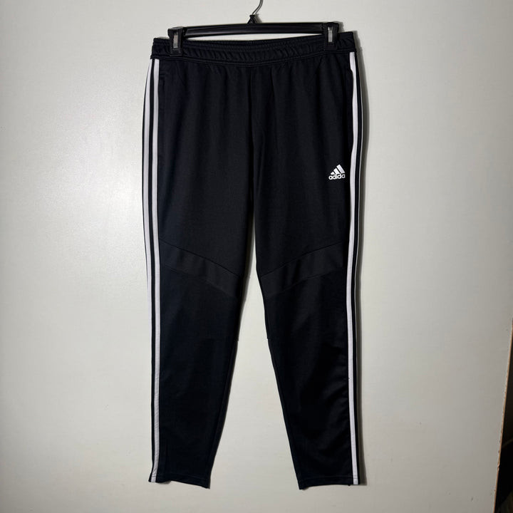 ADIDAS AEROREADY SKINNY FIT  SPORT TROUSER WITH SIDE ZIP POCKETS BLACK COLOUR