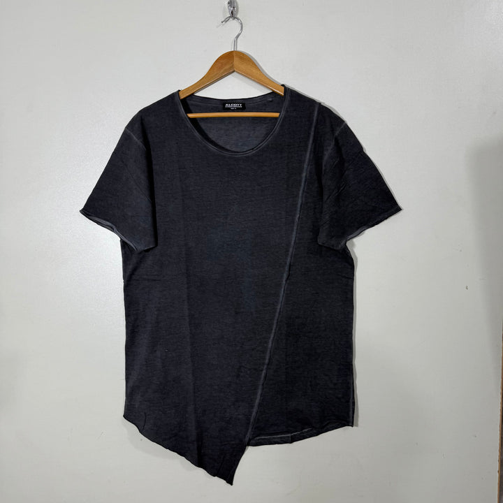 ALCOTT TYE DYE COTTON TSHIRT GREY COLOUR