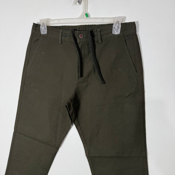 NETPLAY MODERN CASUAL COTTON PANT BRAND NEW GREEN COLOUR