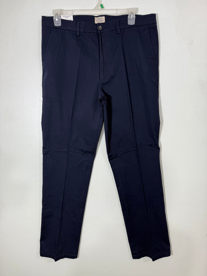 ST JHONS BAY EASY CARE REDUSED WRINKLE RECYCLED POLYESTER COTTON CHINO PANT BRAND NEW WITH STRETCH BLUE COLOUR