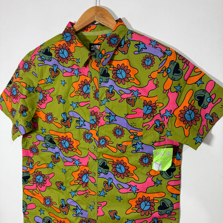 ALAB HALF SLEEVES COTTON SHIRT BRAND NEW