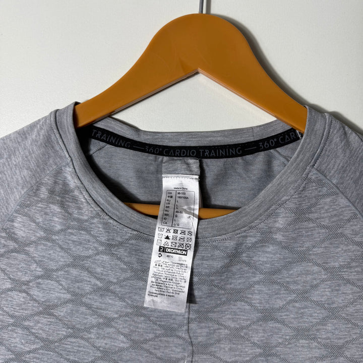 DECATHLON 360 TRAINING SPORT TSHIRT BRAND NEW GREY COLOUR