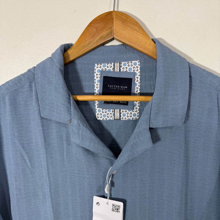 CACTUS MAN SAFARI COLLAR HALF SLEEVES HAWAI SHIRT BRAND NEW