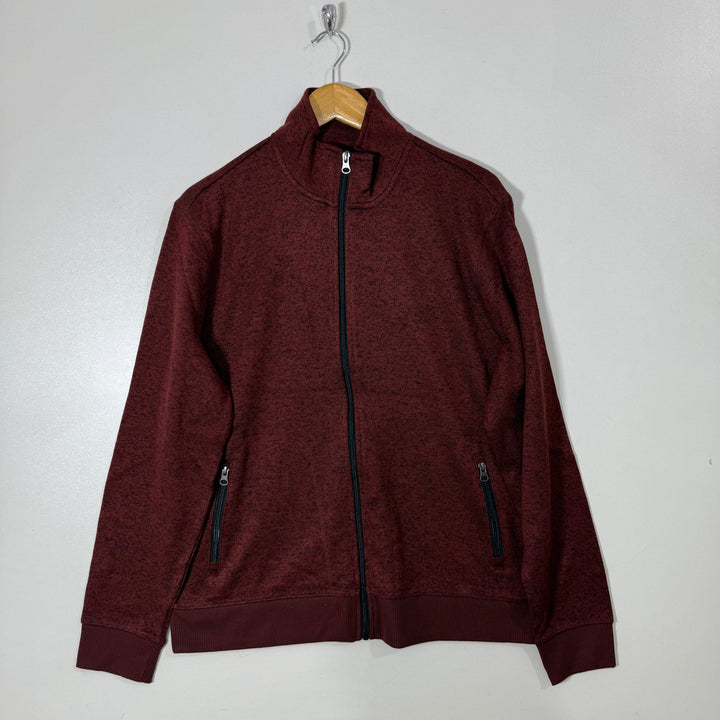 SONOMA FULL ZIP KNITED SWEATER