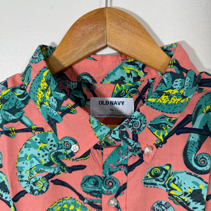 OLD NAVY BUTTON DOWN HALF SLEEVES COTTON SHIRT BRAND NEW