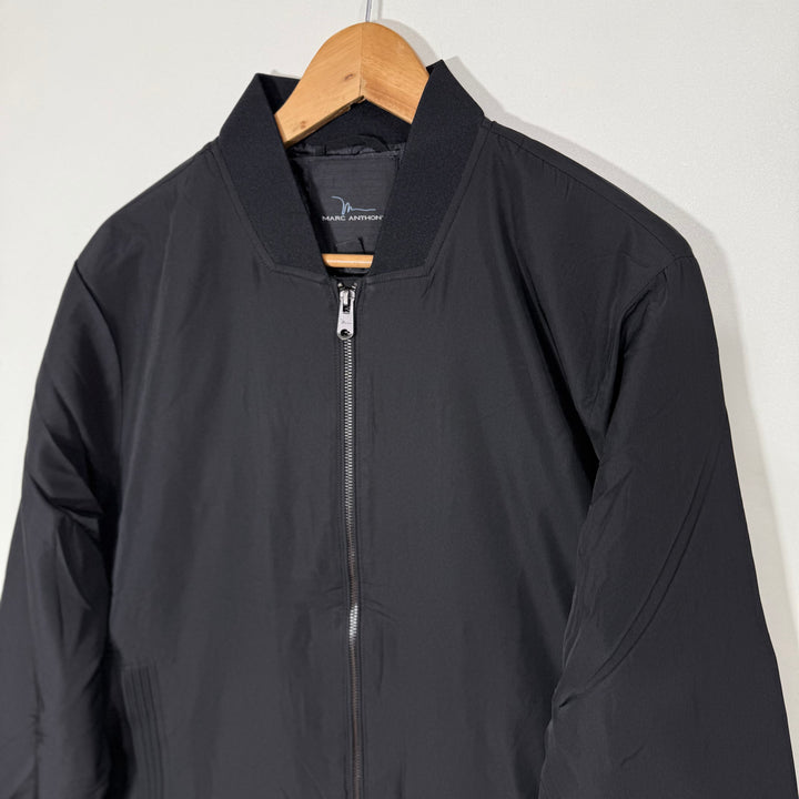 MARC ANTHONY BEN COLLAR BOMBER JACKET BRAND NEW BLACK COLOUR