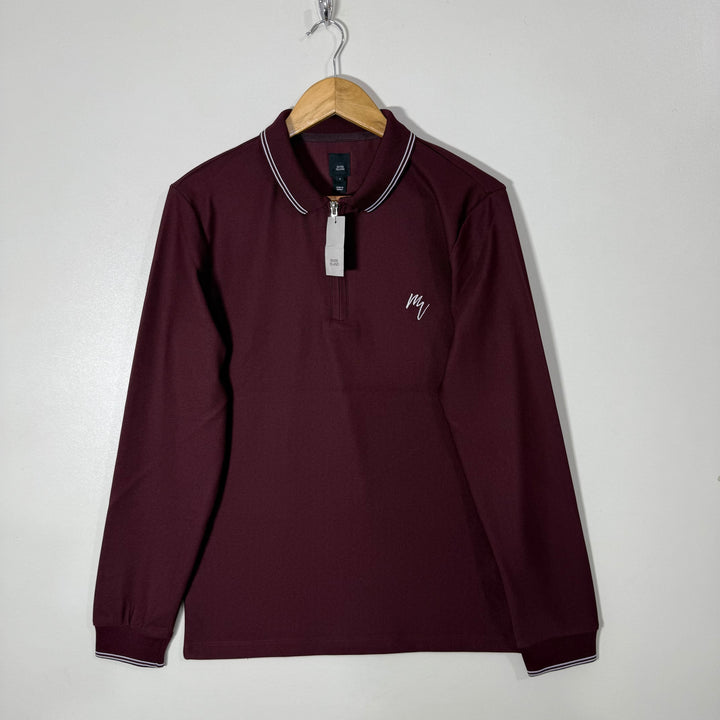 RIVER ISLAND LONG SLEEVES SPORT POLO TSHIRT BRAND NEW