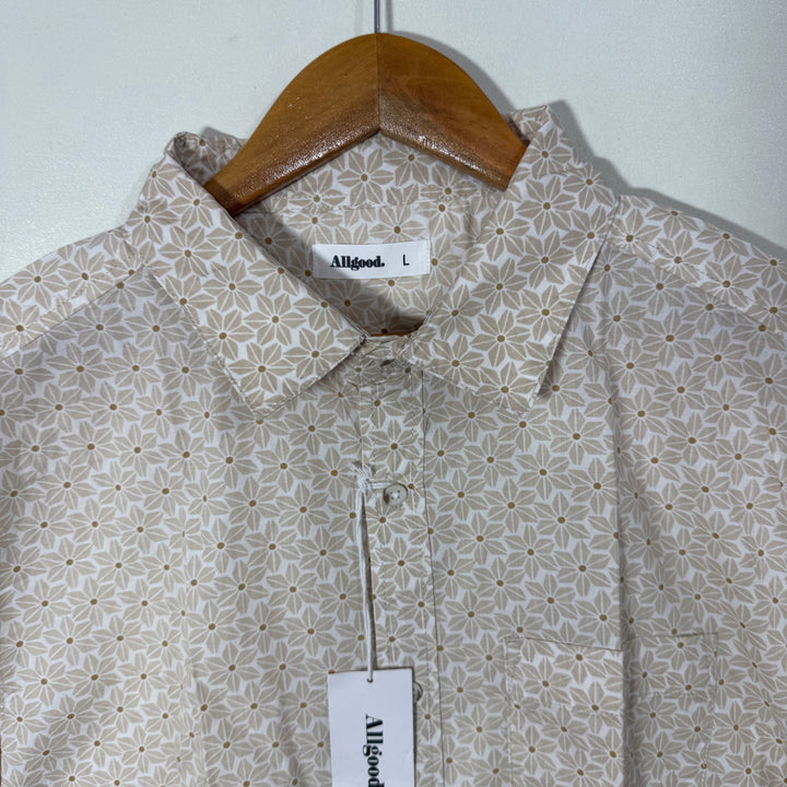 ALLGOOD HALF SLEEVES COTTON SHIRT BRAND NEW