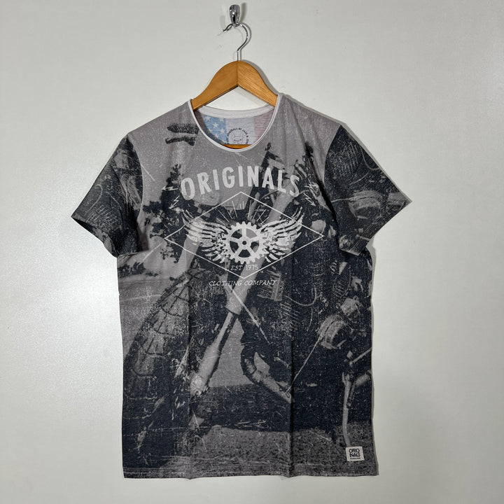 JACK & JONES TYE DYE COTTON TSHIRT