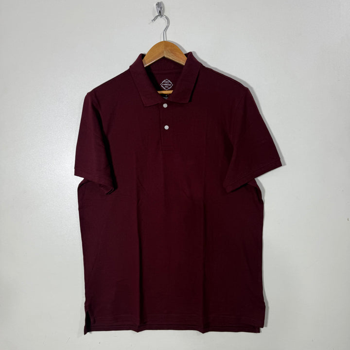 ST JHONS BAY COMFORT FLEX EASY CARE CLASSIC FIT COTTON POLO TSHIRT