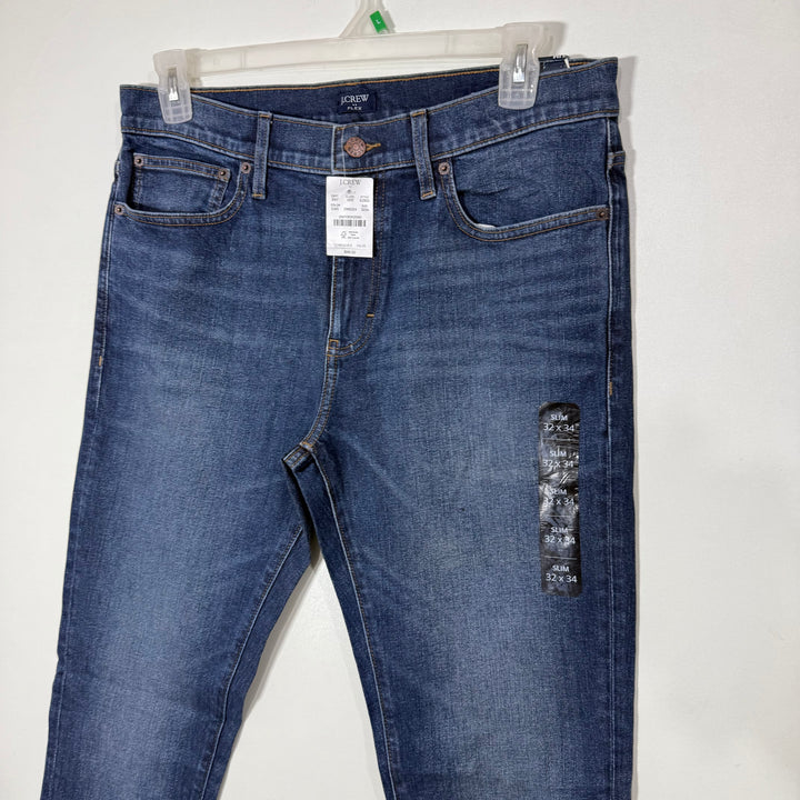 J CREW SLIM FIT DENIM PANT BRAND NEW WITH STRETCH