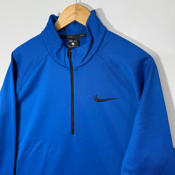 NIKE DRI FIT HALF ZIP SPORT PULLOVER INNER FLEECE