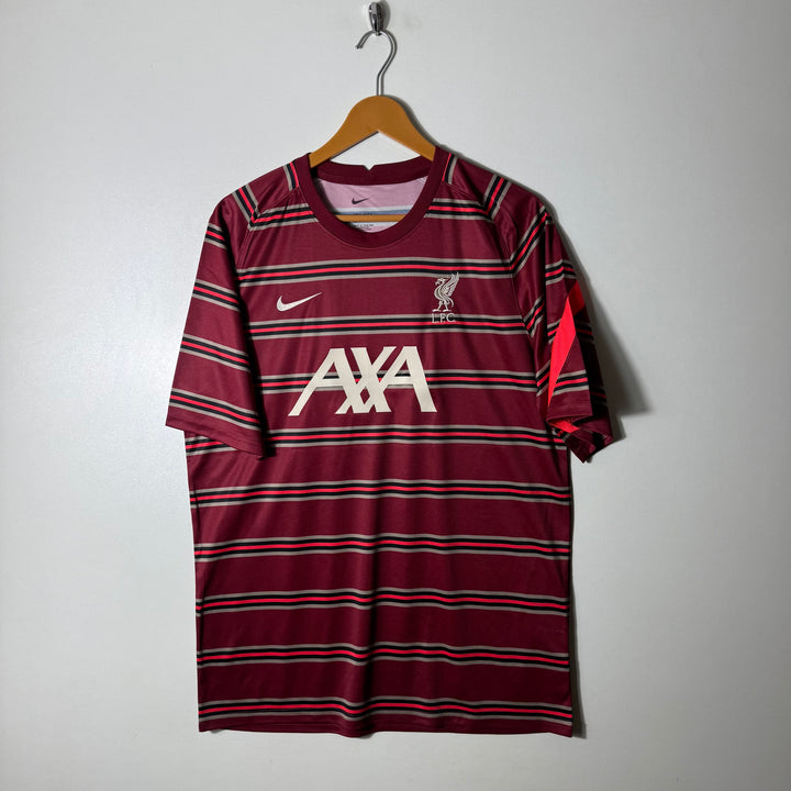 NIKE DRI FIT LIVERPOOL FOOTBALL TSHIRT