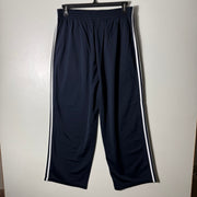 ADIDAS BAGGY FIT SPORT TROUSER INNER FLEECE BLUE COLOUR