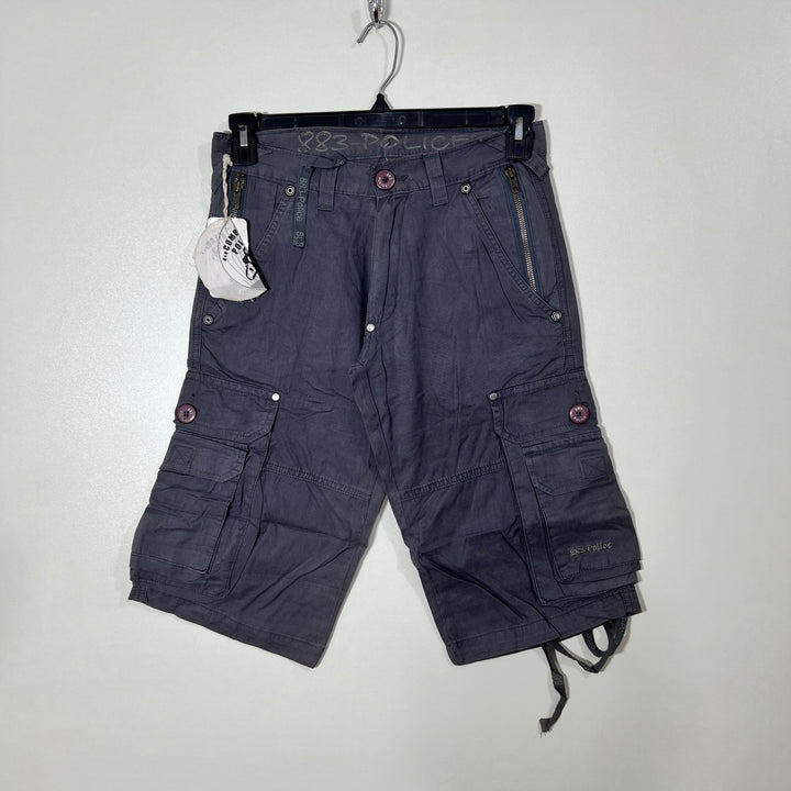 POLICE CARGO COTTON TREE QUARTER SHORT BRAND NEW