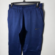 NIKE DRI FIT SPORT TROUSER INNER FLEECE BLUE COLOUR