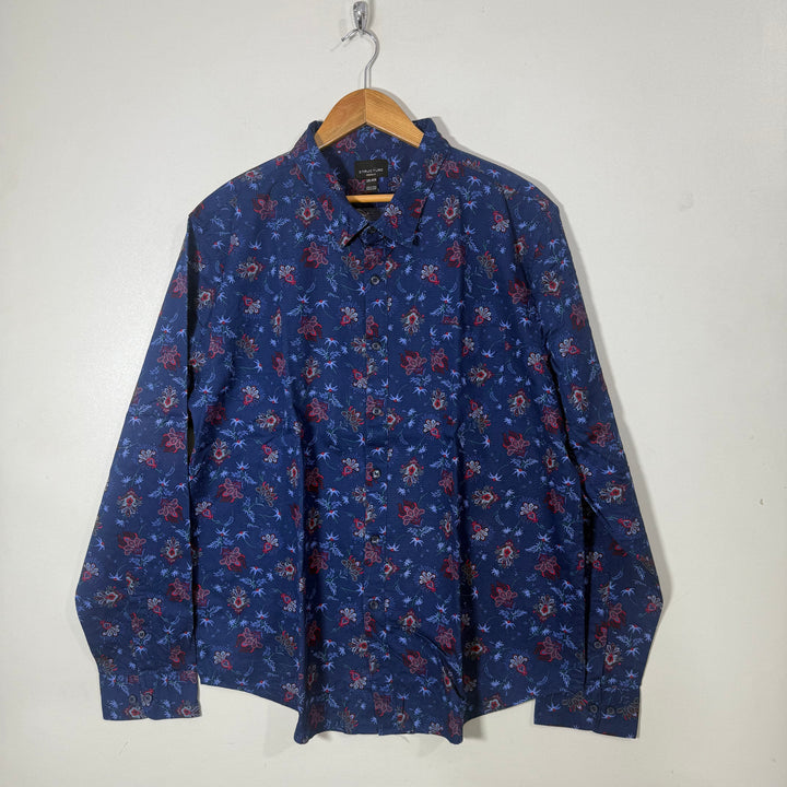 STRUCTURE MODERN FIT CASUAL COTTON SHIRT