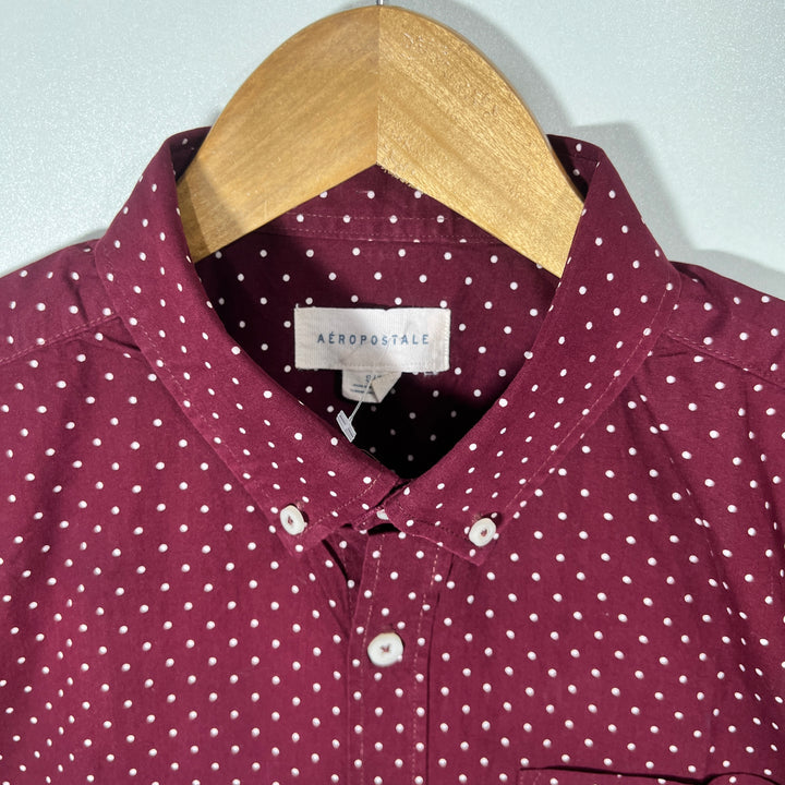 AEROPOSTALE BUTTON DOWN HALF SLEEVES SHIRT