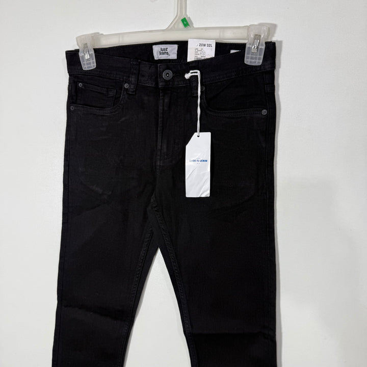 JUST JEANS SKINNY FIT DENIM PANT BRAND NEW BLACK COLOUR WITH STRETCH