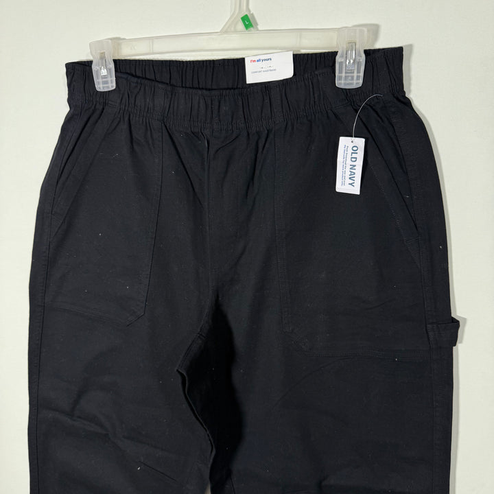 OLD NAVY COTTON CASUAL TROUSER BRAND NEW WITH STRETCH BLACK COLOUR