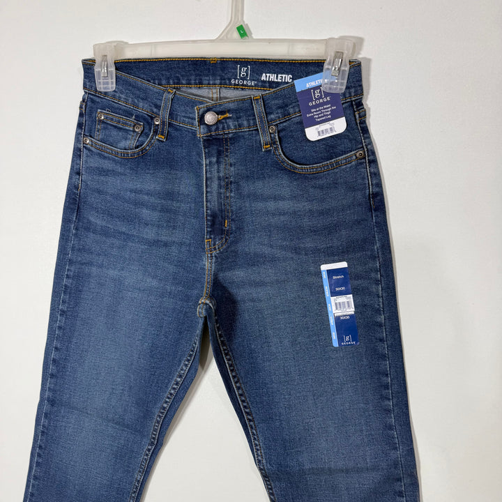 GEORGE ATHLETIC FIT DENIM PANT BRAND NEW