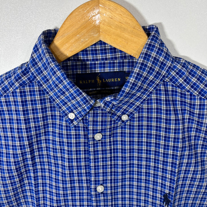 RALPH LAUREN POLO BUTTON DOWN CASUAL COTTON SHIRT