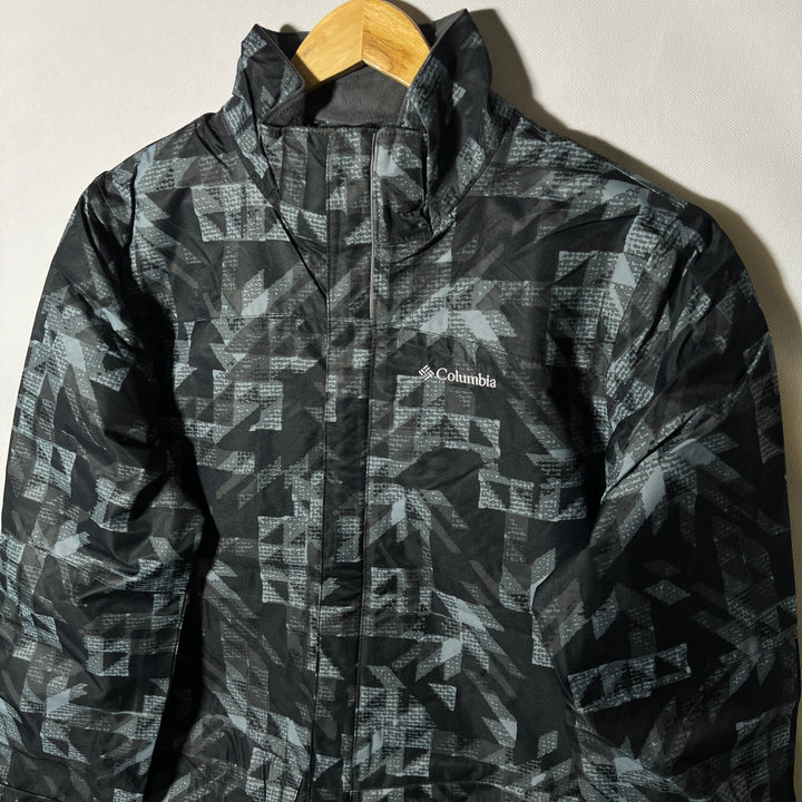 COLUMBIA PRINTED WINDBREAKER JACKET