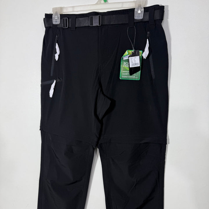 JAMES & NICHOLSON HYBRID CANVERTABLE PANT BRAND NEW WITH STRETCH BLACK COLOUR