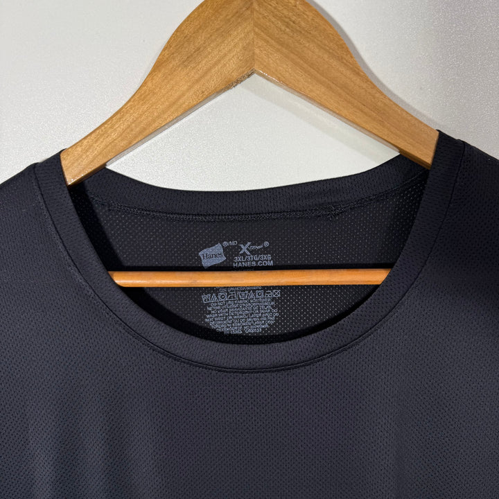 HANES LIGHT WEIGHT SPORT TSHIRT BLACK COLOUR