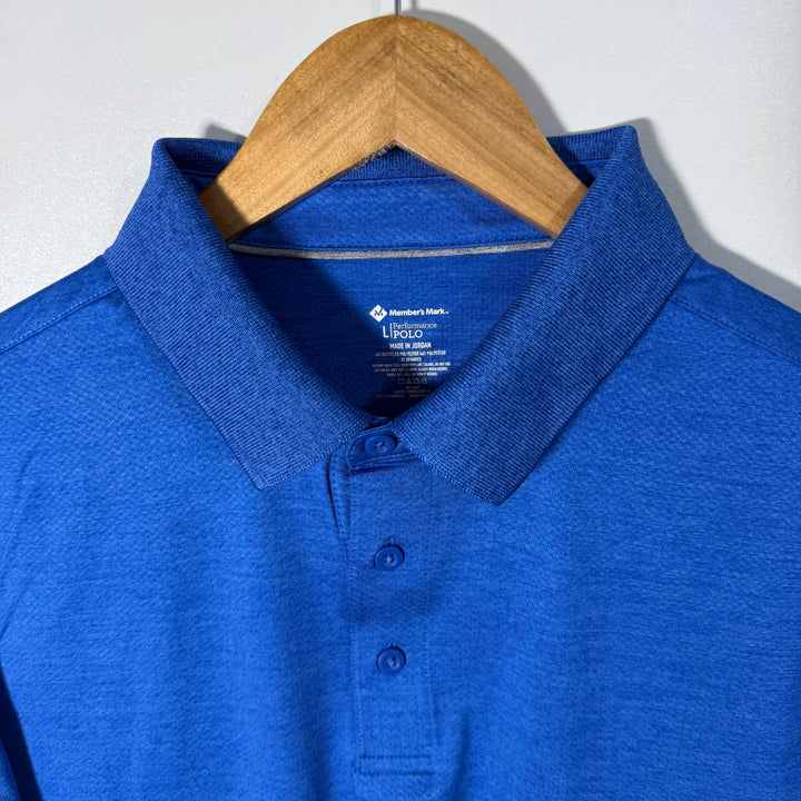 MEMBERS MARK PERFORMANCE SPORT POLO TSHIRT