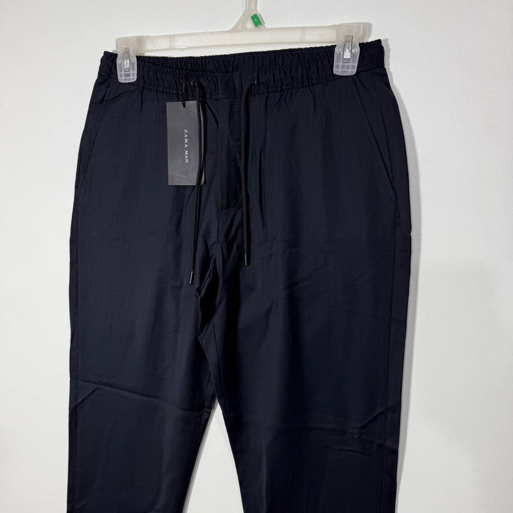 ZARA MAN WOOL CASUAL TROUSER BRAND NEW BLUE COLOUR
