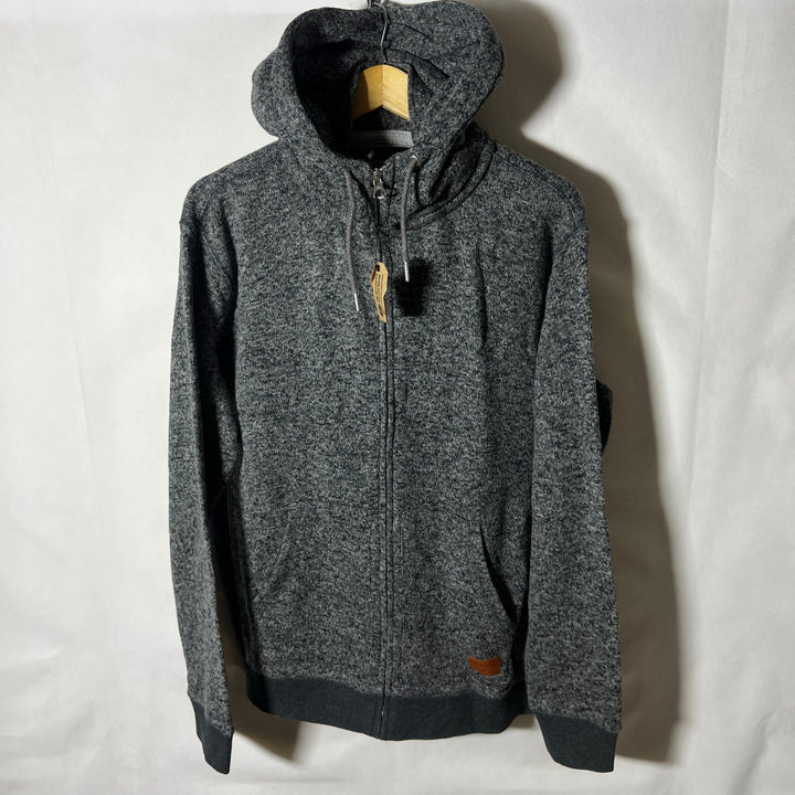 QUICKSILVER FULL ZIP SWEATER WITH HOOD