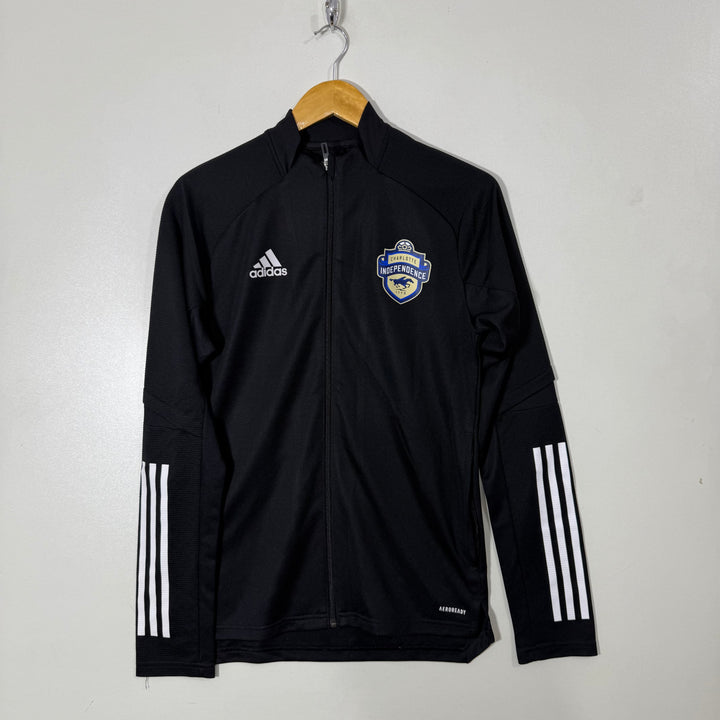 ADIDAS AEROREADY SPORT JACKET BLACK COLOUR