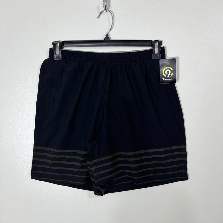 CHAMPION DUO DRY WICKS MOISTURE DRIES FAST RUNNING SHORT BRAND NEW WITH SIDE ZIP POCKETS