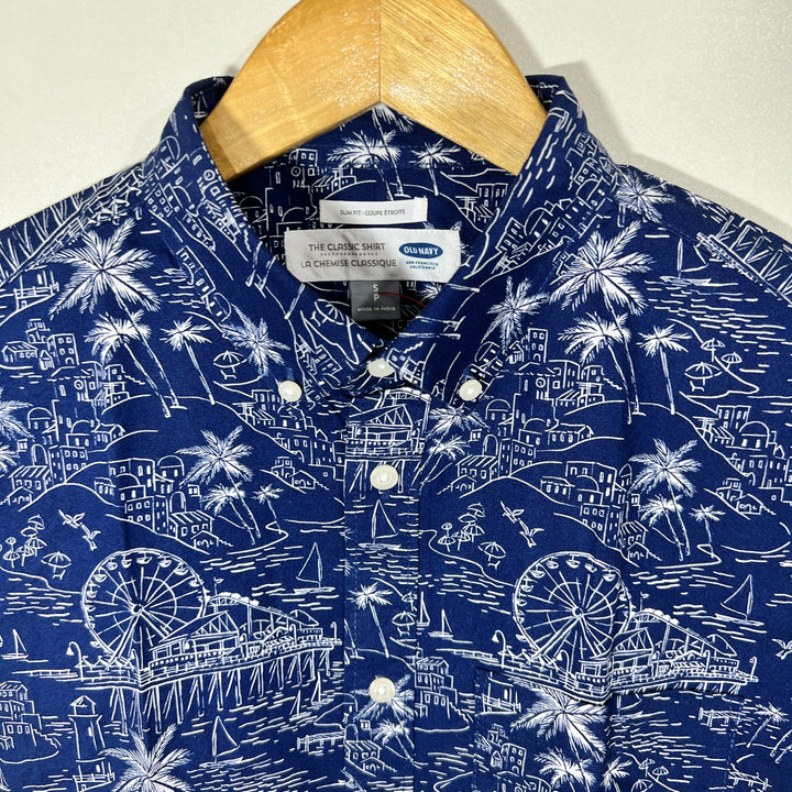 OLD NAVY BUTTON DOWN HALF SLEEVES SHIRT