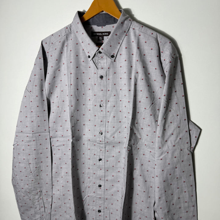 MICHAEL KORS SLIM FIT CASUAL COTTON SHIRT