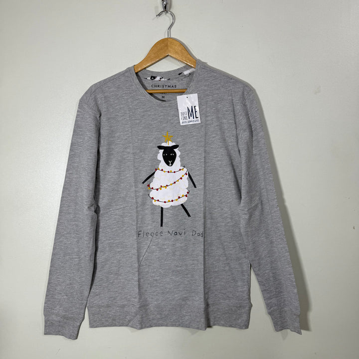 NEXT COTTON JERSEY NIGHT SUIT GREY COLOUR