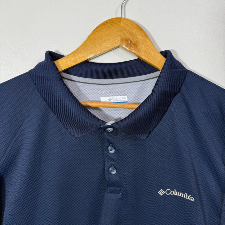 COLUMBIA SPORT POLO TSHIRT BLUE COLOUR