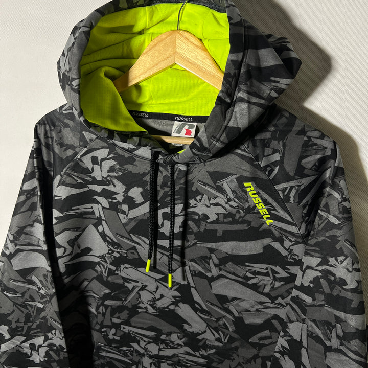 RUSSELL CAMOUFLAGE SPORT HOODIE INNER FLEECE