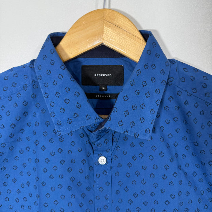 RESERVED SLIM FIT HALF SLEEVES SHIRT
