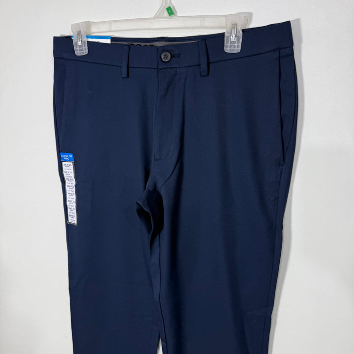 HAGGAR COOL 18 PRO SLIM FIT SHIRT GRIPPER MACHINE WASHABLE NO IRON SUPER FLEX WAISTBAND PERFORMANCE PANT BRAND NEW WITH STRETCH