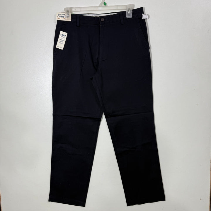 DOCKERS EASY KHAKI CLASSIC FIT STRETCH FOR PERFORMANCE ALL MOTION COMFORT WAISTBAND NO WRINKLES COTTON CHINO PANT BRAND NEW BUE COLOUR WITH STRETCH